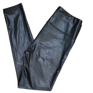 Bagatelle Black Faux Leather Like Leggings Size Medium EUC